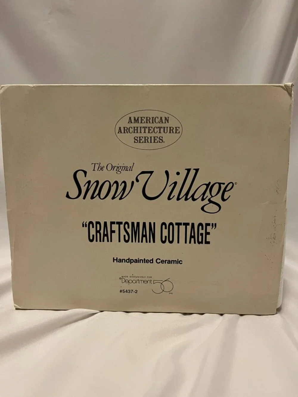 Department 56 Snow Village – 1992 Craftsman Cottage – Lighted - Original Box - Picture 15 of 16
